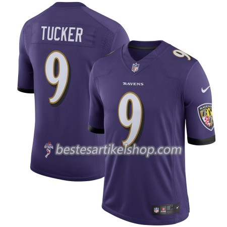 Herren Baltimore Ravens Trikot Justin Tucker 9 Nike Lila